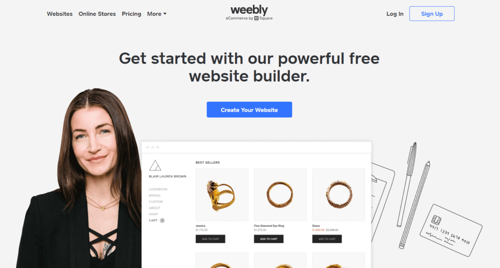 best website builder weebly offering both free and paid plans